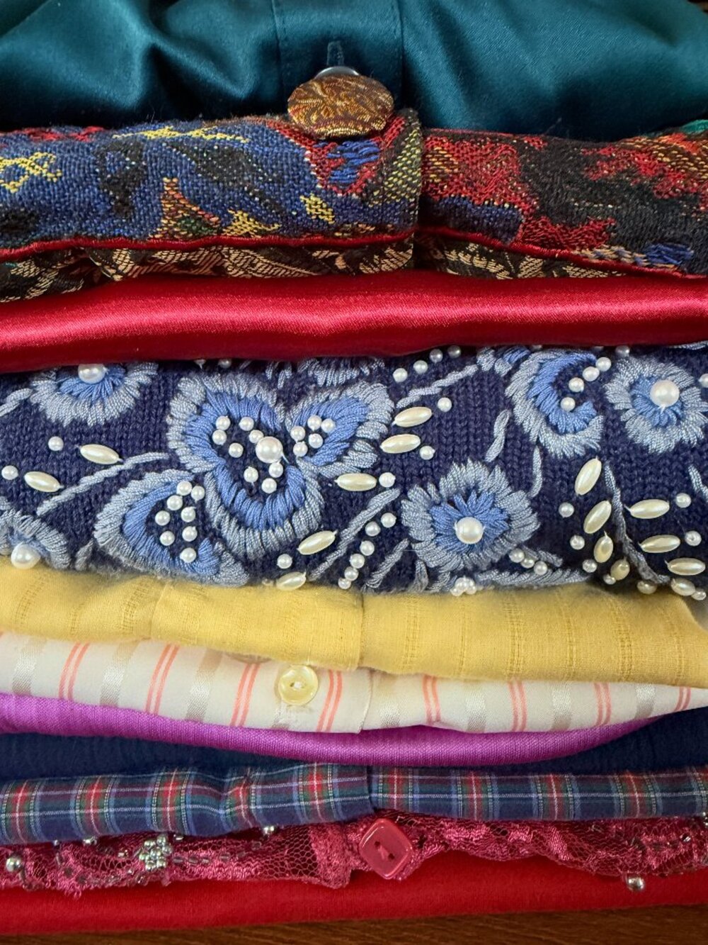 Mystery Box Womens Vintage Clothes Lot 6 lb Box 10-12 pieces